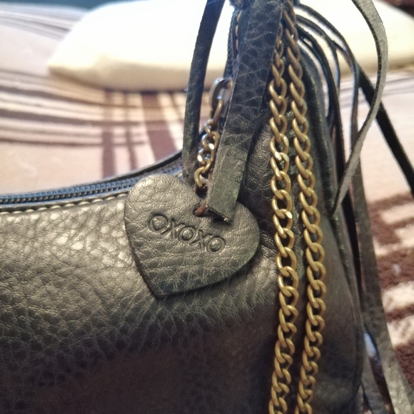 2000s Black Leather Shoulder Bag - Picture 5 of 8